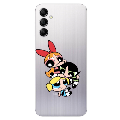 Samsung A24 Powerpuff Transparent Silicone TPU Θήκη
