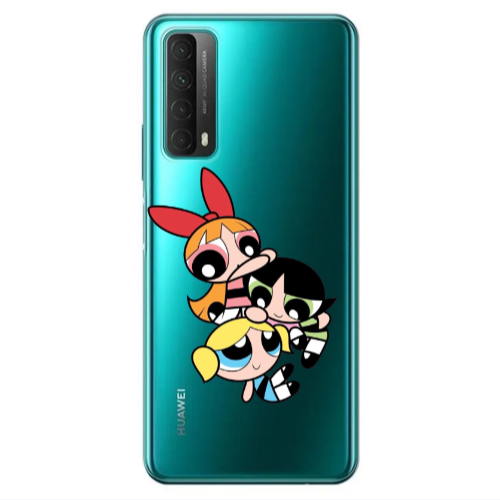 Huawei P Smart 2021 Powerpuff Transparent Silicone TPU Θήκη
