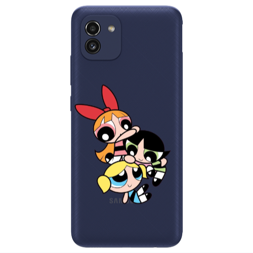 Samsung A03 Powerpuff Transparent Silicone TPU Θήκη