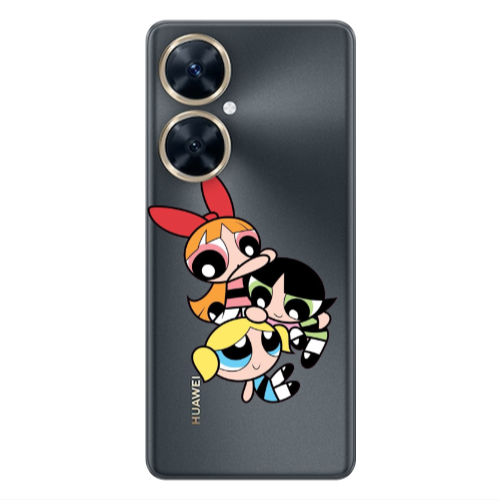 Huawei Nova 11i Powerpuff Transparent Silicone TPU Θήκη