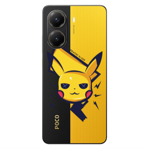 Xiaomi Poco X7 Pro Pikachu Transparent Silicone TPU Θήκη