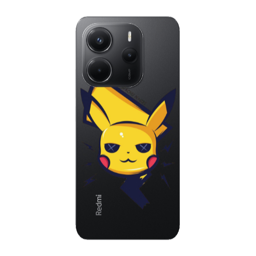 Xiaomi Redmi Note 14 Pikachu Transparent Silicone TPU Θήκη