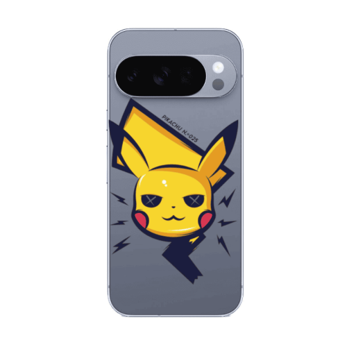 Google Pixel 10 Pro XL Pikachu Transparent Silicone TPU Θήκη