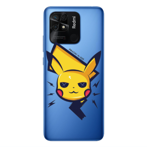 Xiaomi Poco C40 Pikachu Transparent Silicone TPU Θήκη