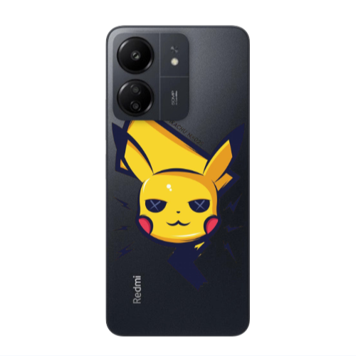 Xiaomi Redmi 13C Pikachu Transparent Silicone TPU Θήκη