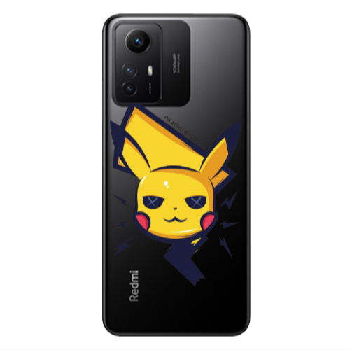 Xiaomi Redmi Note 12s Pikachu Transparent Silicone TPU Θήκη