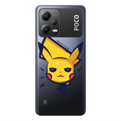 Xiaomi Poco X5 Pikachu Transparent Silicone TPU Θήκη