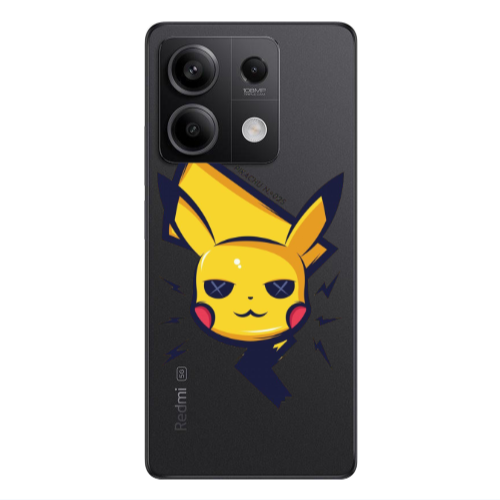 Xiaomi Redmi Note 13 5G Pikachu Transparent Silicone TPU Θήκη