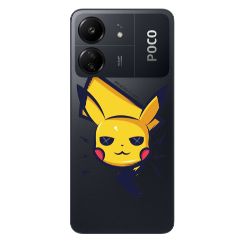 Xiaomi Poco C65 Pikachu Transparent Silicone TPU Θήκη