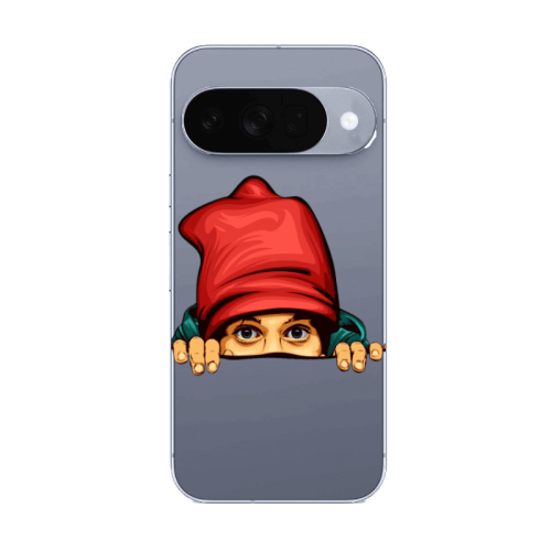 Google Pixel 10 Hidden Girl Transparent Silicone TPU Θήκη