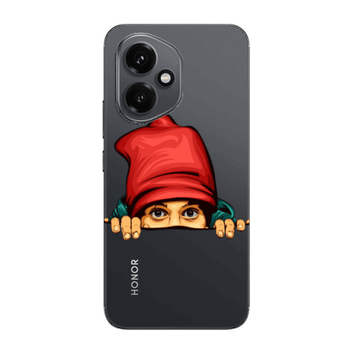 Honor Magic 400 Hidden Girl Transparent Silicone TPU Θήκη