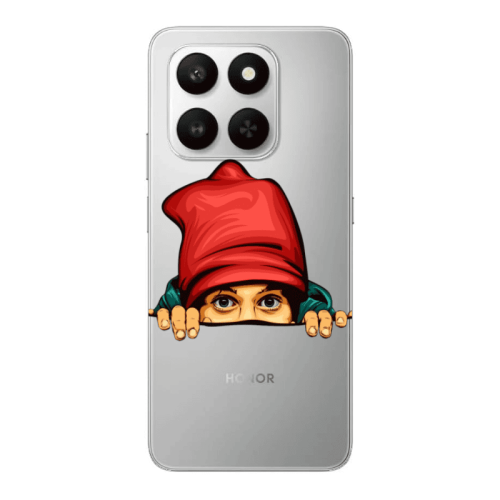Honor Magic 400 Smart Hidden Girl Transparent Silicone TPU Θήκη
