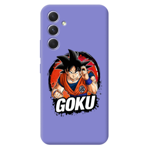 Samsung A56 Dragon Ball Purple Colored Silicone TPU Θήκη