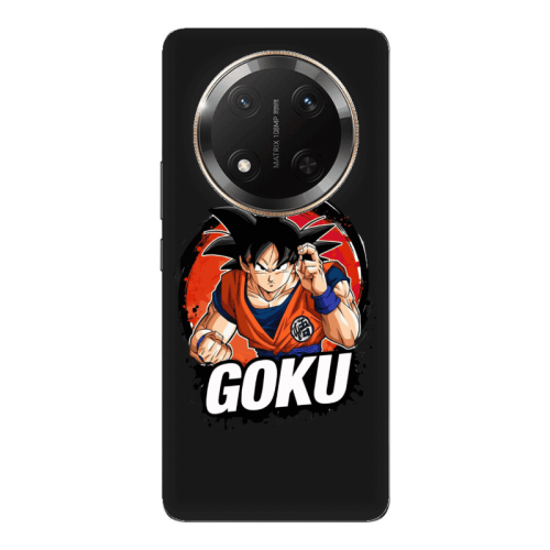 Honor Magic 7 Lite Dragon Ball Black Colored Silicone TPU Θήκη