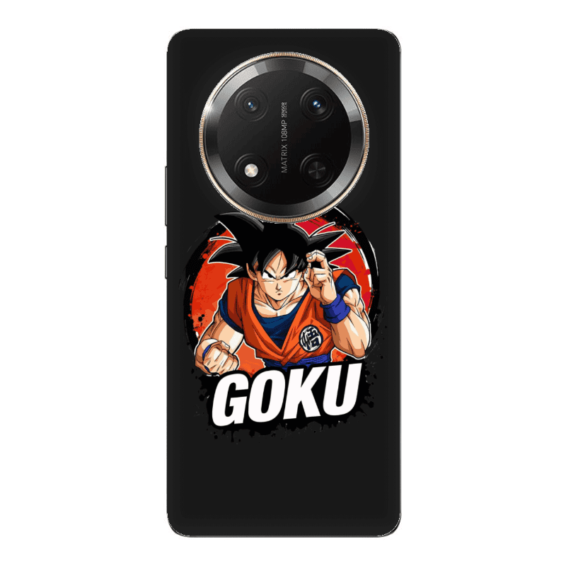 Honor Magic 7 Lite Dragon Ball Black Colored Silicone TPU Θήκη