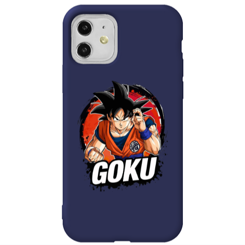 Apple iPhone 11  Dragon Ball Dark blue Colored Silicone TPU Θήκη
