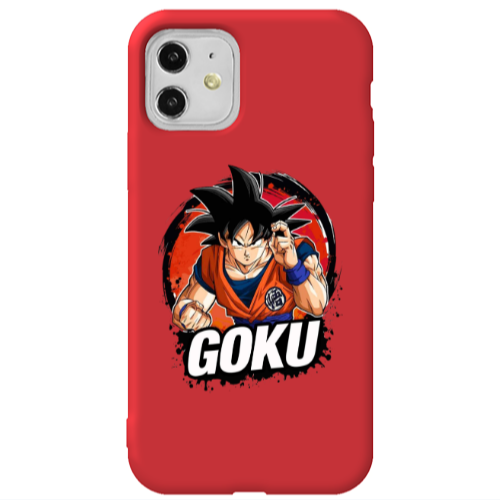Apple iPhone 11  Dragon Ball Red Colored Silicone TPU Θήκη