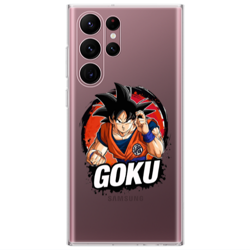 Samsung S22 Ultra Dragon Ball Transparent Silicone TPU Θήκη