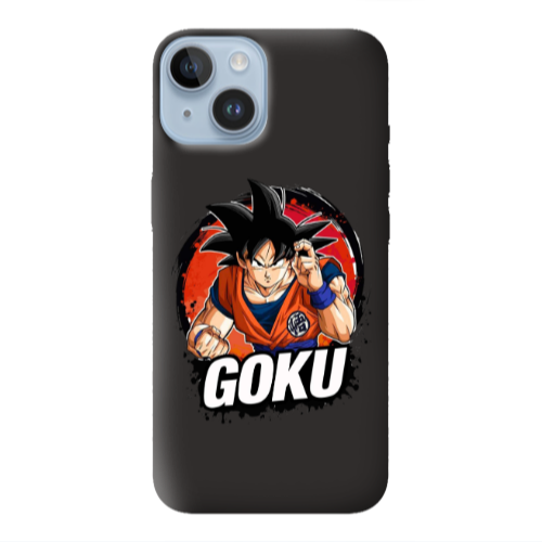 Apple iPhone 14 Plus Dragon Ball Black Colored Silicone TPU Θήκη