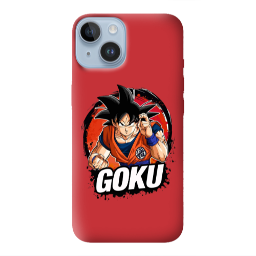 Apple iPhone 14 Plus Dragon Ball Red Colored Silicone TPU Θήκη