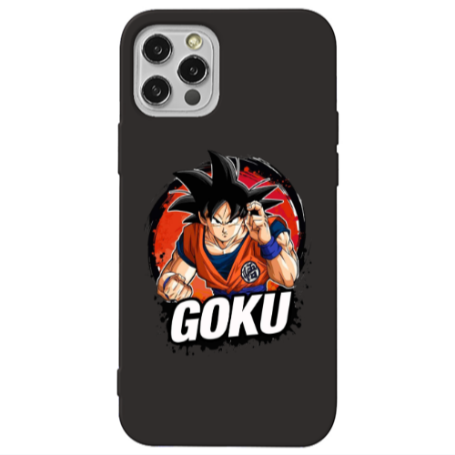 Apple iPhone 13 Pro Dragon Ball Black Colored Silicone TPU Θήκη
