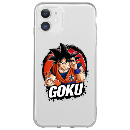 Apple iPhone 12 Mini Dragon Ball Transparent Silicone TPU Θήκη