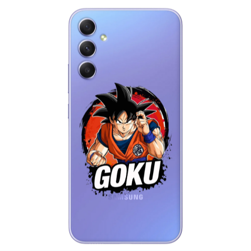 Samsung A34 Dragon Ball Transparent Silicone TPU Θήκη