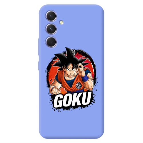 Samsung A54 Dragon Ball Light Purple Colored Silicone TPU Θήκη