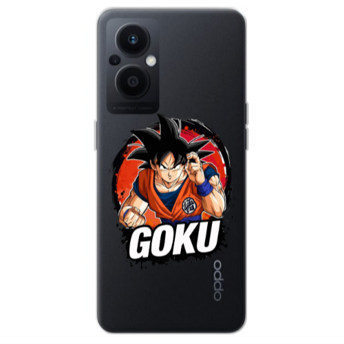 Oppo Reno 7 Lite Dragon Ball Transparent Silicone TPU Θήκη