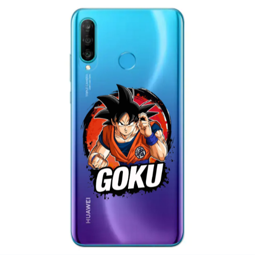 Huawei P30 Lite Dragon Ball Transparent Silicone TPU Θήκη