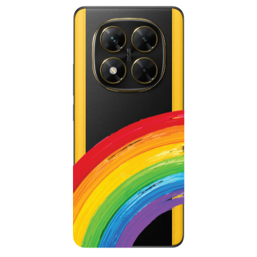 Xiaomi Poco X7 Rainbow 3 Transparent Silicone TPU Θήκη