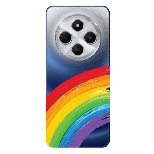 Xiaomi Redmi 14c Rainbow 3 Transparent Silicone TPU Θήκη