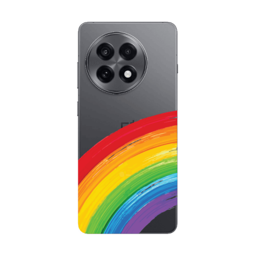 Oneplus 13 5G Rainbow 3 Transparent Silicone TPU Θήκη