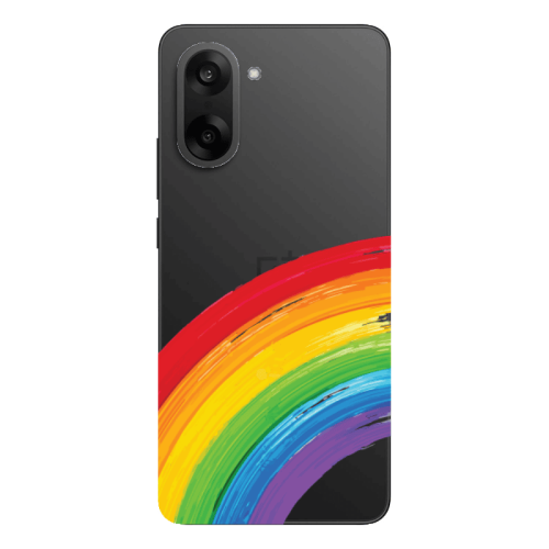 Oneplus Nord CE 5 Rainbow 3 Transparent Silicone TPU Θήκη