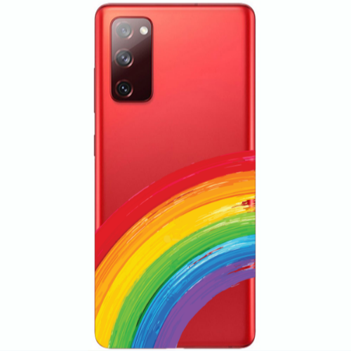 Samsung S20 FE Rainbow 3 Transparent Silicone TPU Θήκη