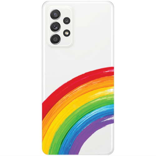 Samsung A53 Rainbow 3 Transparent Silicone TPU Θήκη