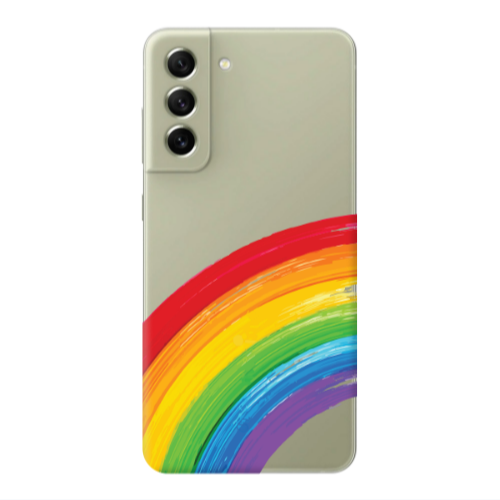 Samsung S21 PLUS Rainbow 3 Transparent Silicone TPU Θήκη