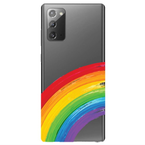 Samsung Note 20 Rainbow 3 Transparent Silicone TPU Θήκη