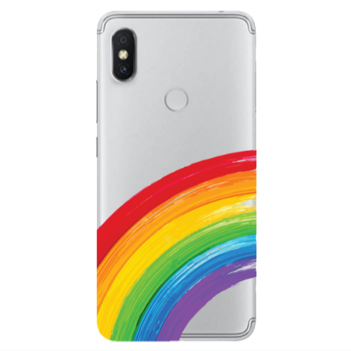 Xiaomi Redmi S2 Rainbow 3 Transparent Silicone TPU Θήκη