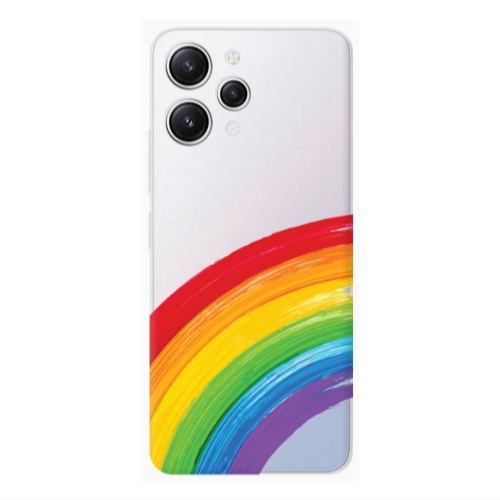Xiaomi Redmi 12 Rainbow 3 Transparent Silicone TPU Θήκη