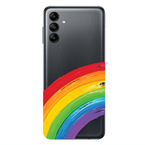 Samsung A13 5G Rainbow 3 Transparent Silicone TPU Θήκη