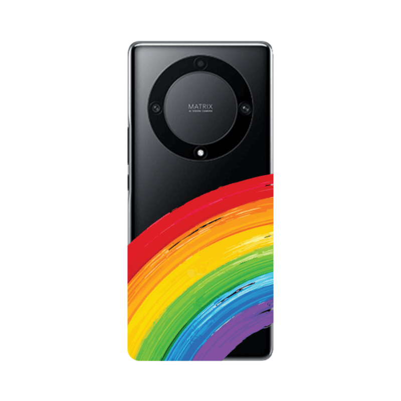 Honor Magic5 Lite 5G Rainbow 3 Transparent Silicone TPU Θήκη