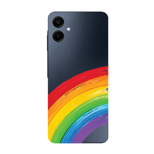 Samsung A06 Rainbow 3 Transparent Silicone TPU Θήκη