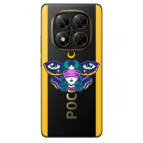 Xiaomi Poco X7 Eye in my ear Transparent Silicone TPU Θήκη