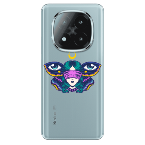 Xiaomi Redmi Note 14 Pro + 5g Eye in my ear Transparent Silicone TPU Θήκη