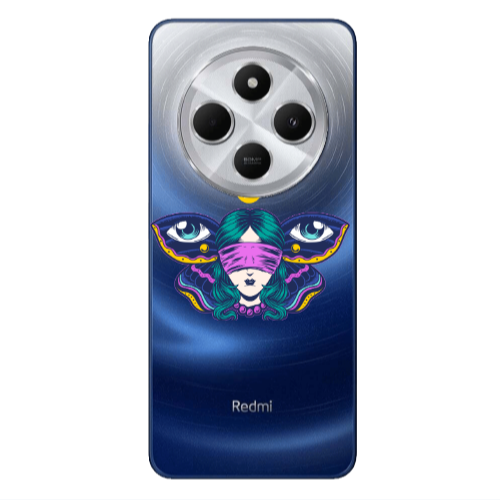 Xiaomi Redmi 14c Eye in my ear Transparent Silicone TPU Θήκη