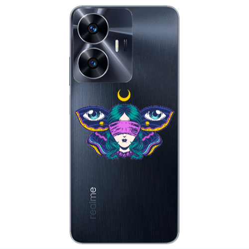 Realme Note 50 Eye in my ear Transparent Silicone TPU Θήκη