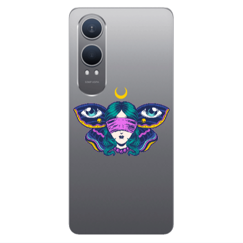 Oneplus Nord Ce 4 lite Eye in my ear Transparent Silicone TPU Θήκη