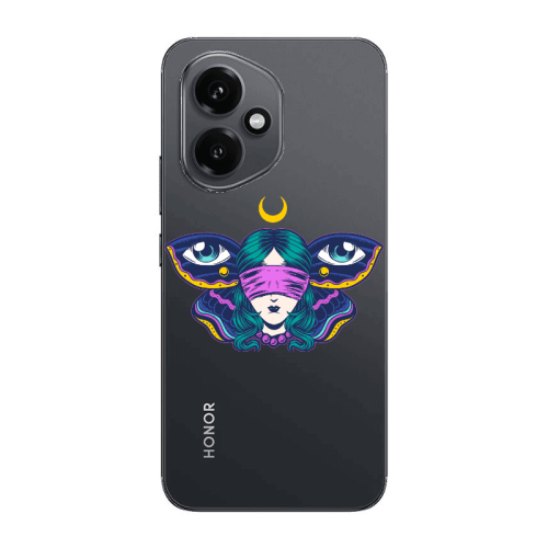 Honor Magic 400 Eye in my ear Transparent Silicone TPU Θήκη