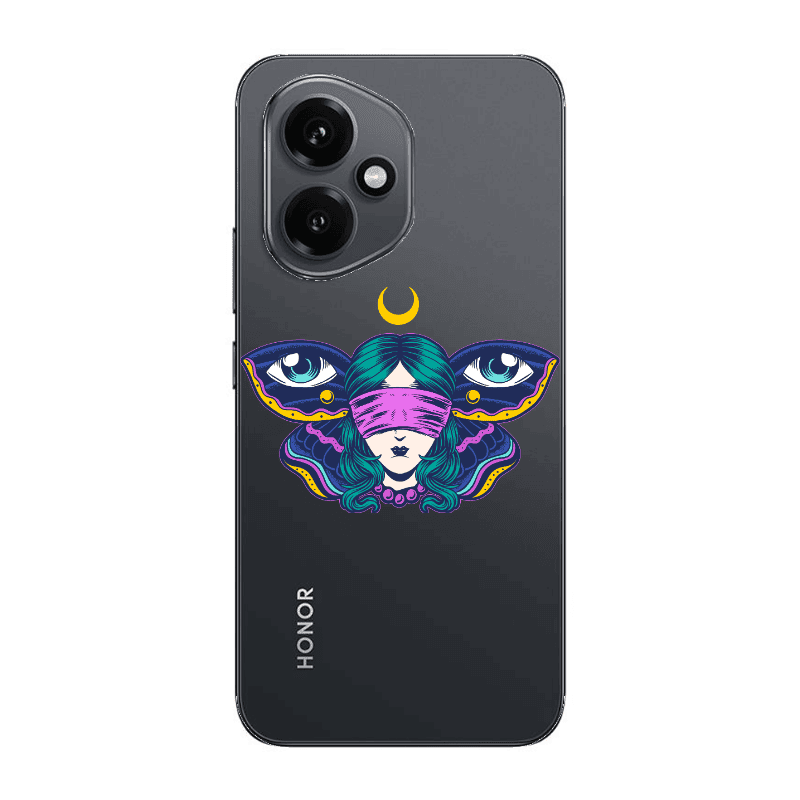 Honor Magic 400 Eye in my ear Transparent Silicone TPU Θήκη